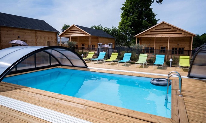 Treguidel Casa | Casa de campo para 5 personas con piscina climatizada