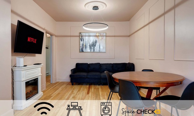 Hochelaga Apartamento | Glamorous getaway | Subway nearby | Parking ($)