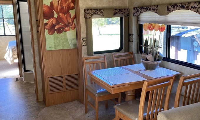 Tabusintac Casa | Glamping enthusiasts! Explore nature from this river view RV accommodation