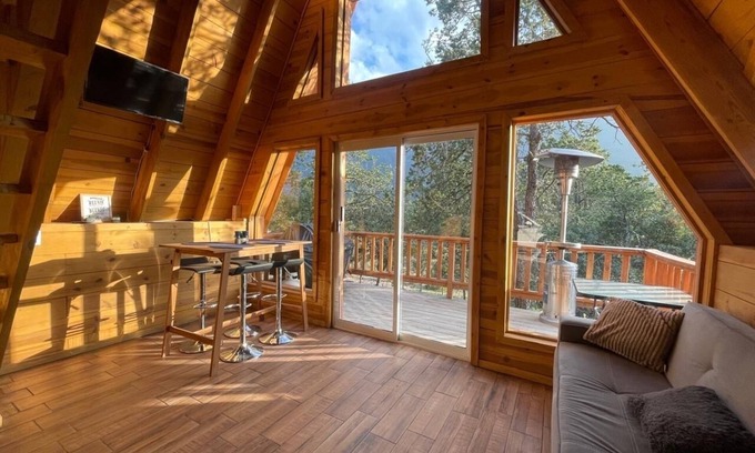 Arteaga Cabina | Glamping MORET Cabaña Alpina M2 de 2 a 6 personas - pet friendly