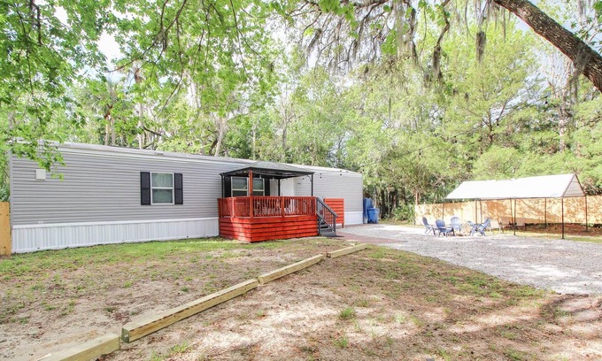 New Smyrna Beach Casa | Glamping Oasis in NSB, Perfect Getaway!