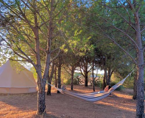 Moncarapacho e Fuseta Otro | Glamping on Organic Yoga Farm with Natural Swimming Pool near Beach