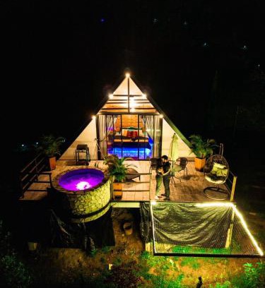San Gil Chalet De Esquí | GLAMPING SAN GIl TRINIDAD CIELO