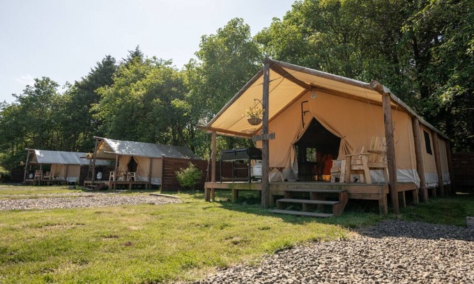 Copalis Beach Cabaña | Glamping tent Village
