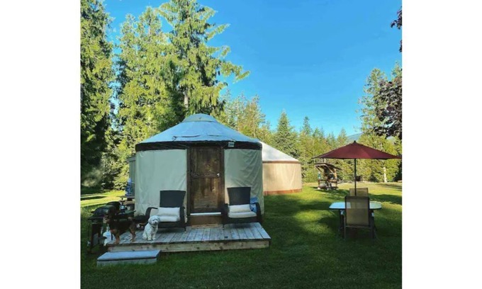 Ashton Creek Alquiler De RV | Glamping Yurts in little slice of paradise