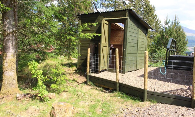 Taynuilt Casa | Glen View - casa móvil con alpino espectacular y opinión del lago