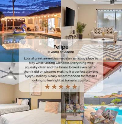 Country Meadows Casa | Glendale Getaway Pool