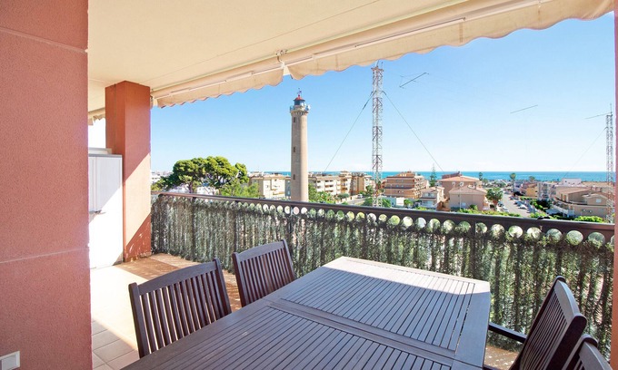 Canet de Berenguer Apartamento | Global Properties: Apartamento con gran terraza y piscina