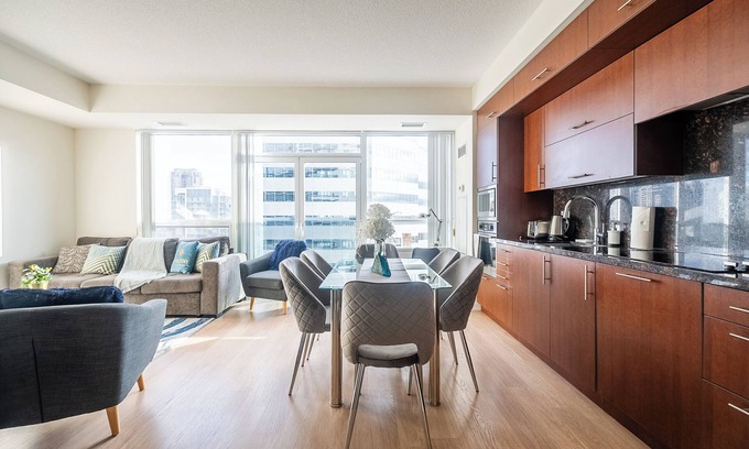 Willowdale Condominio | GLOBALSTAY. Cozy 1 BR and Den Condo in North York. Free Parking