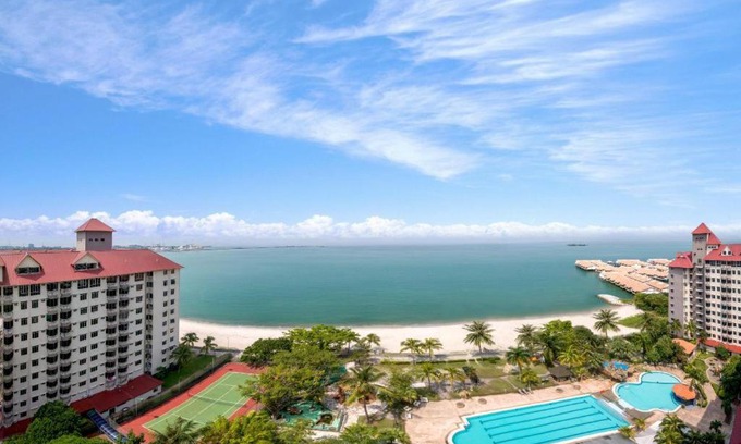 Taman Tanjung Apartamento | Glory Beach Resort Beach View