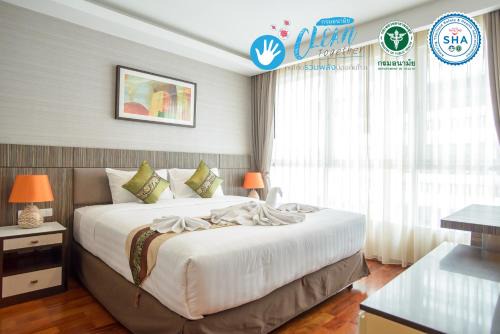 Bangkok Central Business District Apartamento | GM Serviced Apartment (SHA Certified)