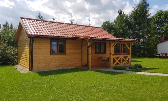 Wilkasy Cabina | Gościniec Mazurek , Domek drewniany 1
