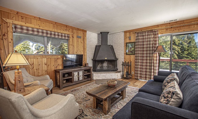 Tahoma Casa | Goetzl: casa de 3 dormitorios / 2 baños / cabaña en Tahoma, para 8 personas