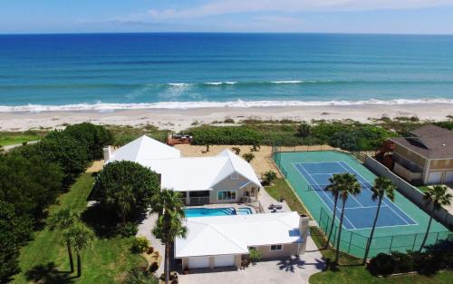 Ocean Park Casa | Golden Sands Emerald - Florida's Best - ALL Private Beachfront Estate with TENNIS-PICKLEBALL Court, Pool, Spa