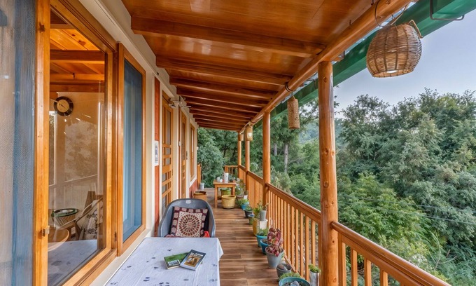 Kaul Cabaña | Goldi Cottage Himalayan Serenity Duplex Retreat 2 Duplex Rooms Muktheshwar
