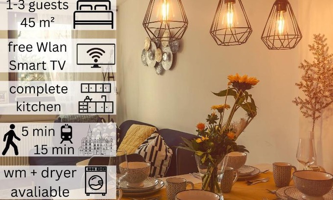 Meissen Apartamento | Goldrausch - Glanzvolle Ferienwohnung in Meißen am Lutherplatz