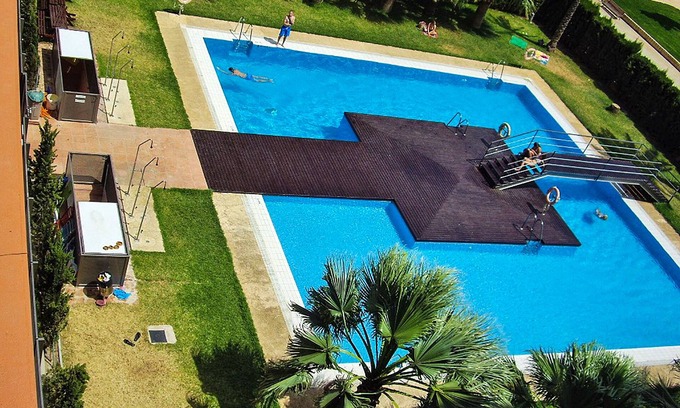 Almeria Condominio | GOLETA ALMERIA: PISCINA, PADEL, ZONA RECREATIVA. Wifi, Garaje.