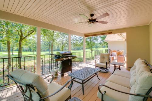 Hot Springs Village Casa | Golf Course View Elegant Hot Springs Village Home