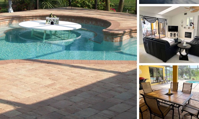 Cape Haze Casa | Golf course views! Pool home
