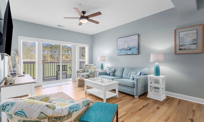 Carolina Forest Apartamento | Golf Links Residence 3BR