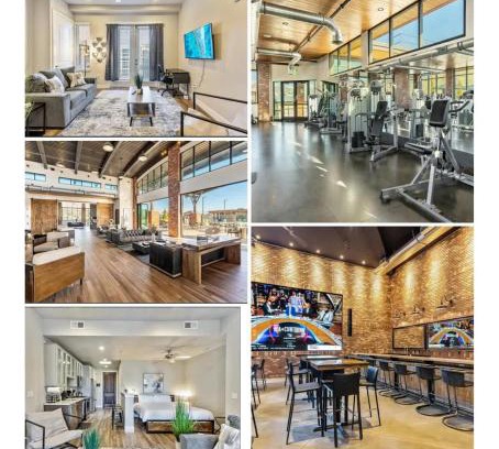 Downtown Salt Lake City Apartamento | Golf Simulator Delta Salt Palace Gym King Bed