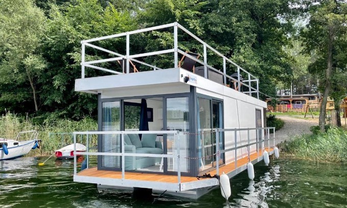 Gizycko Alquiler De Eote | GOLTGO Houseboat Hausboot TAJTY
