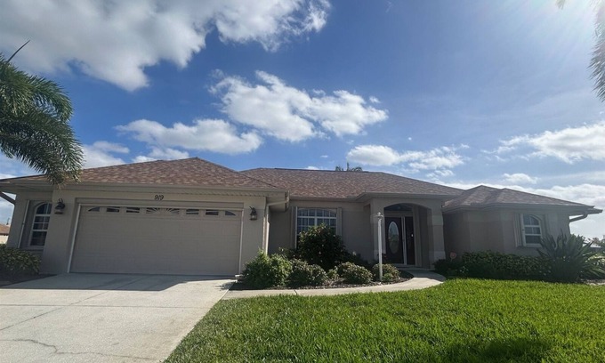 White Marsh Casa | Gone Coastal - water view with fishing dock