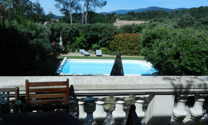 La Bastide-des-Jourdans Villa | Bonitas comodidades para esta casa en el Luberon, piscina climatizada