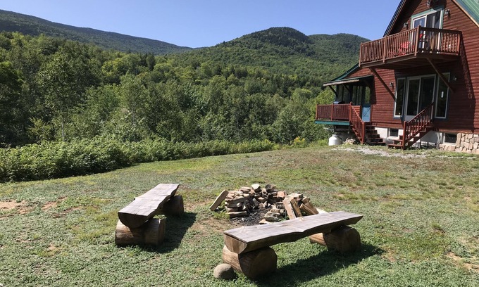 Sunday River Area Casa | ¡Bueno para la cabaña de troncos del Alma!