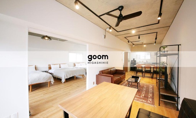 Hakata-ku Apartamento | goom Hotel Hakata-Higashihie-Ekimae