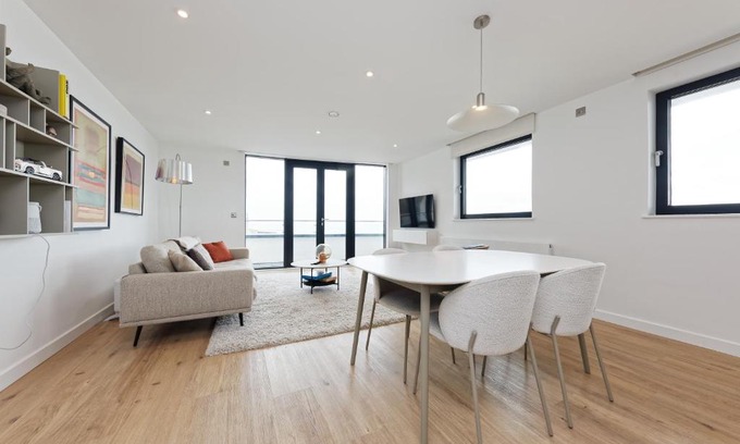 Ramsgate Apartamento | Gorgeous 2 Bed Apartment with Stunning Sea Views with Free Parking and Fast Internet