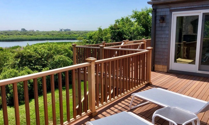 Madaket Casa | Precioso 4BR con impresionantes vistas de Long Pond en Madaket