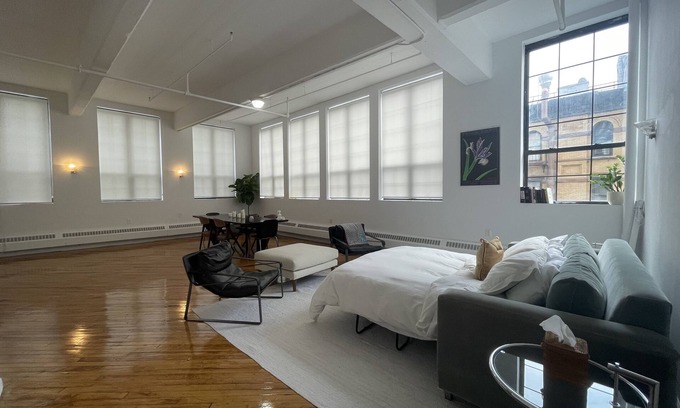 Hoboken Apartamento | Gorgeous, Classic Corner Loft