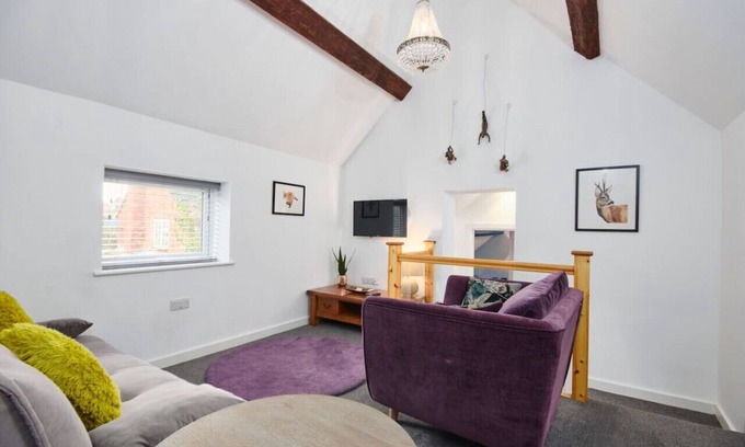 Kegworth Apartamento | The Wood Loft: Impresionante apartamento cerca del aeropuerto de East Midlands
