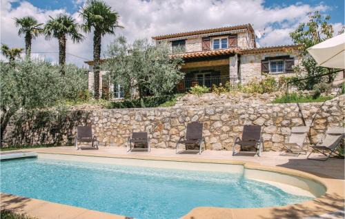 Tourrettes Casa | Gorgeous Home In Fayence With Wifi