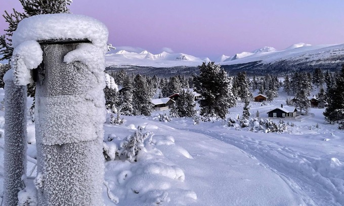 Nord-Fron Casa | Preciosa casa en Kvam con sauna