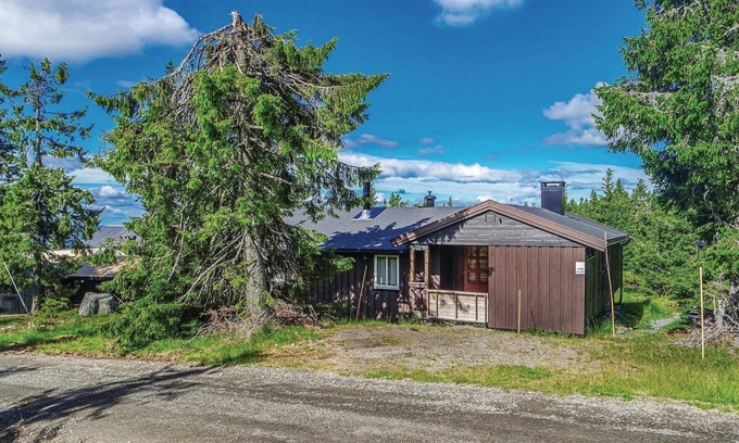 Sjusjoen Casa | Increíble casa en Sjusjøen con sauna