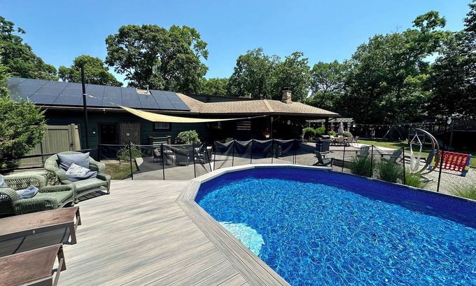 Lower Township Casa | Gorgeous Home with a Pool and Hot Tub just minutes to all area beaches!