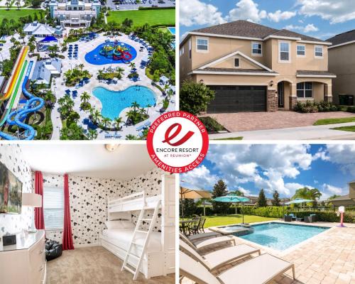 West Kissimmee Casa | Gorgeous Home With Media, Disney Themed Kids Room Near Disney With Waterpark & Resort Access At Encore Resort - 771La
