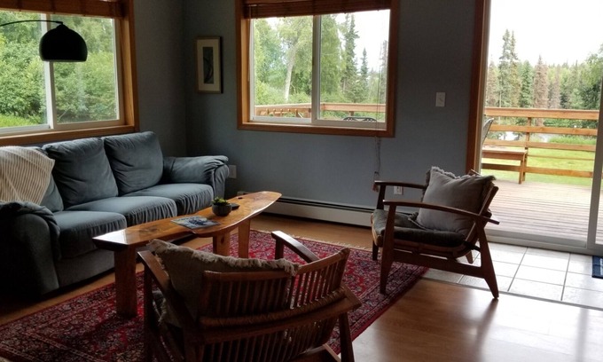 Kalifornsky Casa | Gorgeous Lakefront on Kenai Peninsula