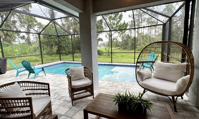 North Port Casa | Gorgeous Pool House in North Port, FL