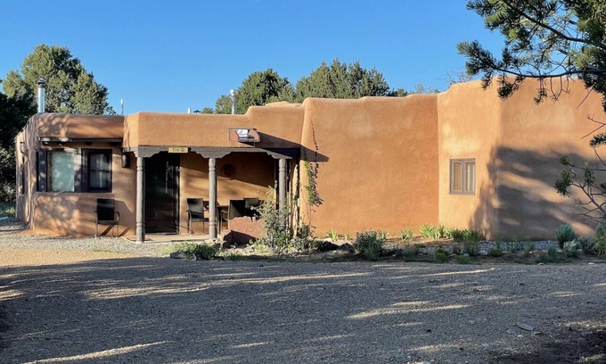 Carson Casa | Gorgeous, Romantic Adobe Home between Taos & Ojo Caliente Spa!