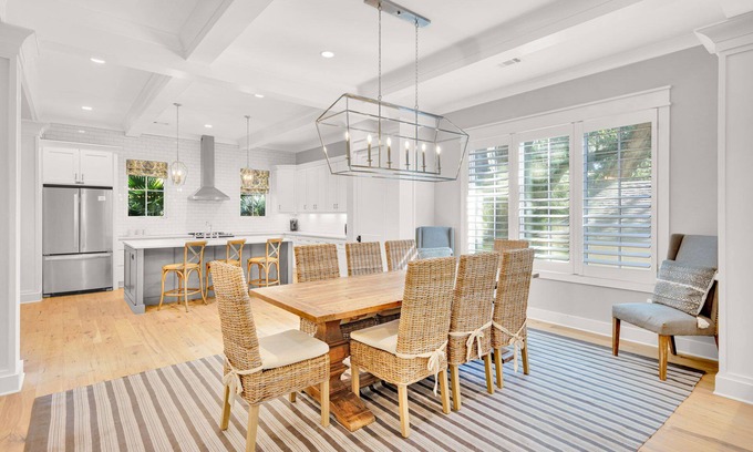 Lawton Woods Casa | Gorgeous Sea Pines home with a saltwater pool and pet-friendly!