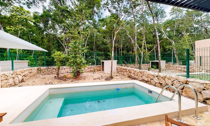 Tulum Casa | Gorgeous townhome with private plunge pool, on-site pool, & Patio