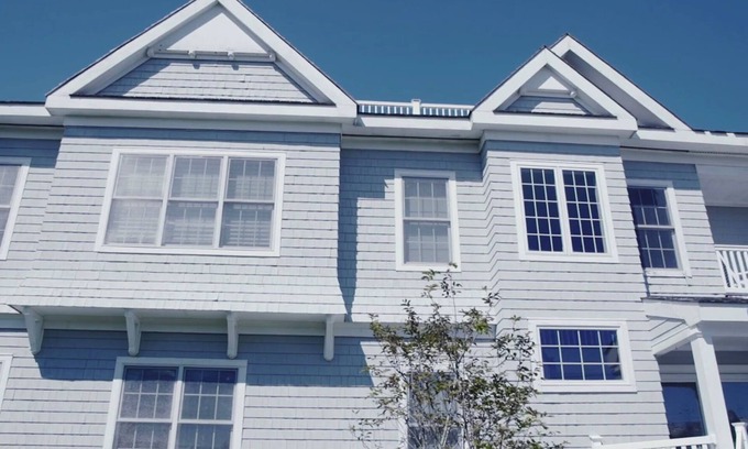 Town of Southampton Casa | Hermosa casa grande "entre los puentes" en Dune Road en Westhampton Beach