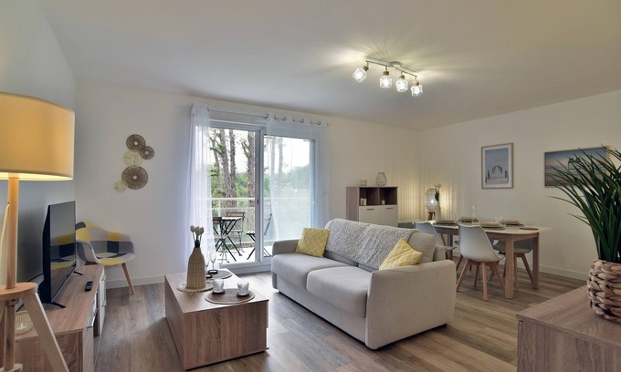 Matignon Apartamento | Gortoz pell Matignon - Appt 4p avec terrasse