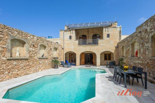 Sannat Villa | Gozo Farmhouse Escape with Rustic Charm & Pool