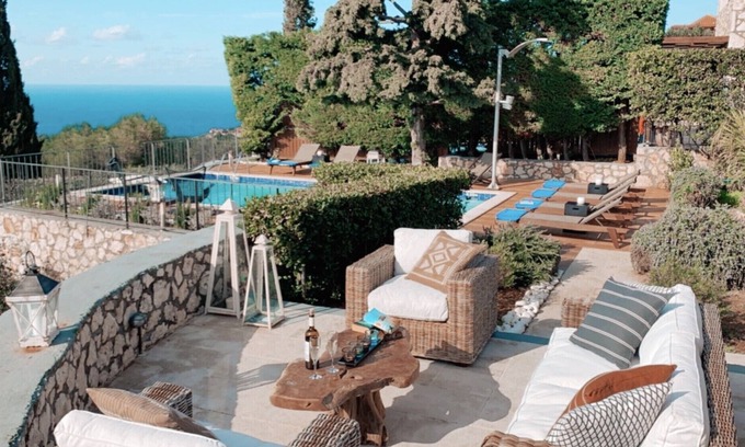 Erisos Villa | Villa Thimari of Vigli Villas - Impresionante villa de lujo privada Magníficas vistas!