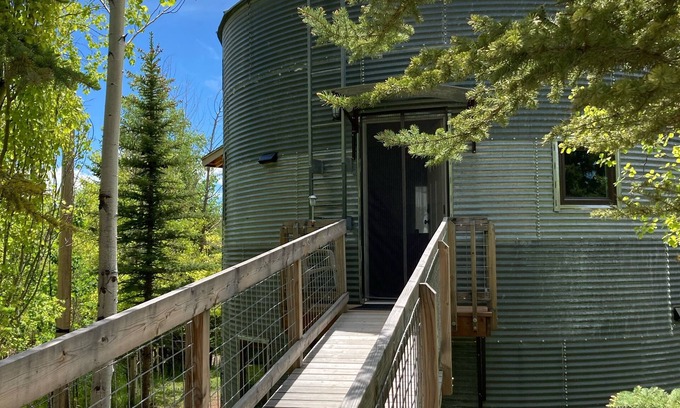Philipsburg Casa | Grain Bin House in the Heart of Philipsburg