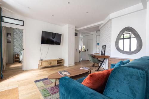Combat Apartamento | Grand appartement climatisé 2BR avec terrasse
